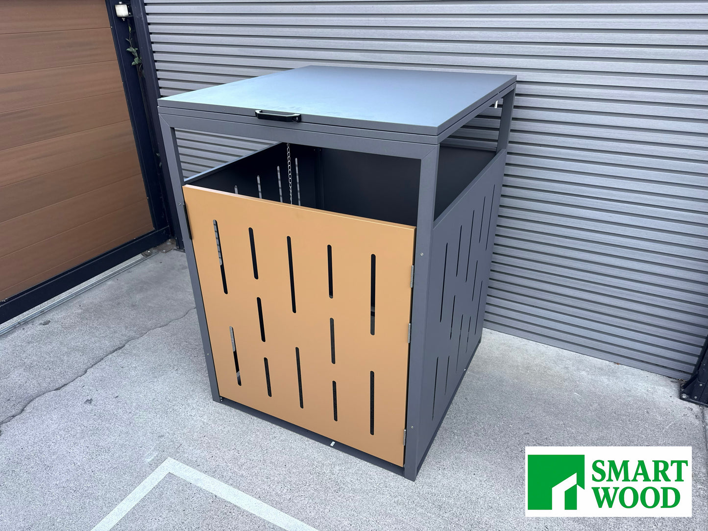 Smart Wood™ Garbage Bin Enclosure