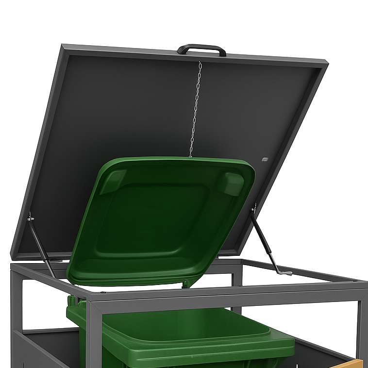Smart Wood™ Garbage Bin Enclosure