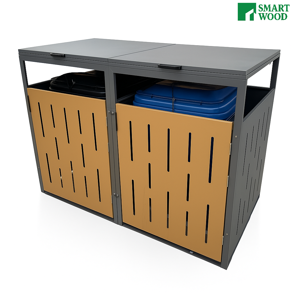 Smart Wood™ Garbage Bin Enclosure